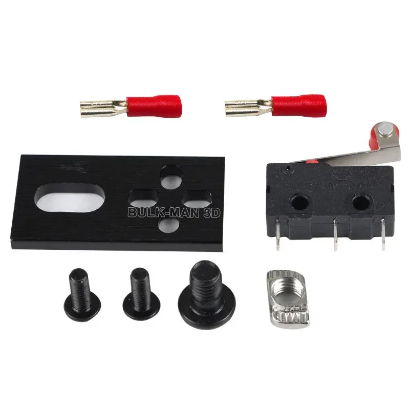 CNC Machining Micro Limit Switch Kit with Mounting Plate for 3d printer ,ULTIMATE Bee  and other CNC Router Machine