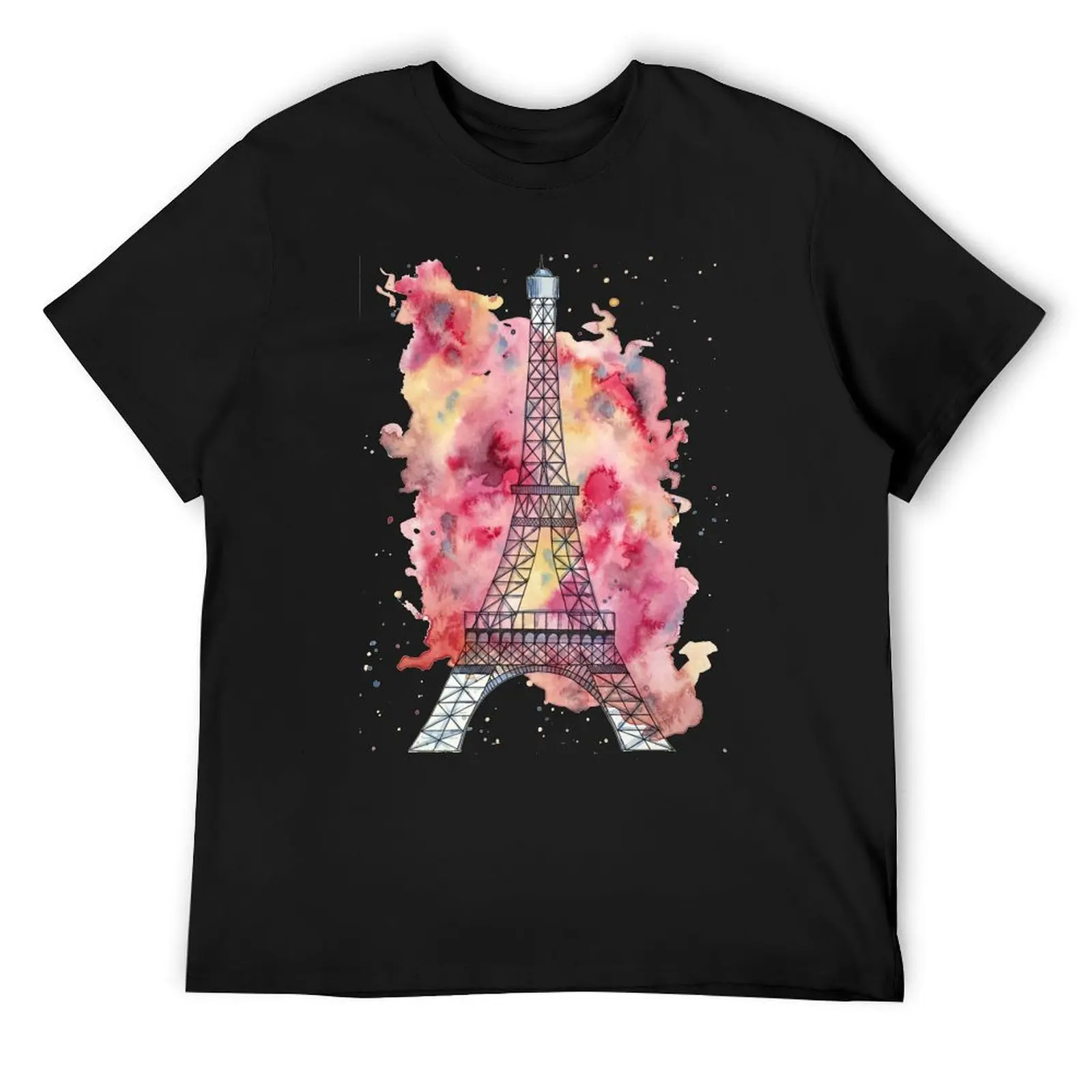 The Eiffel Tower T-Shirt anime figures vintage clothes custom shirt t shirt men