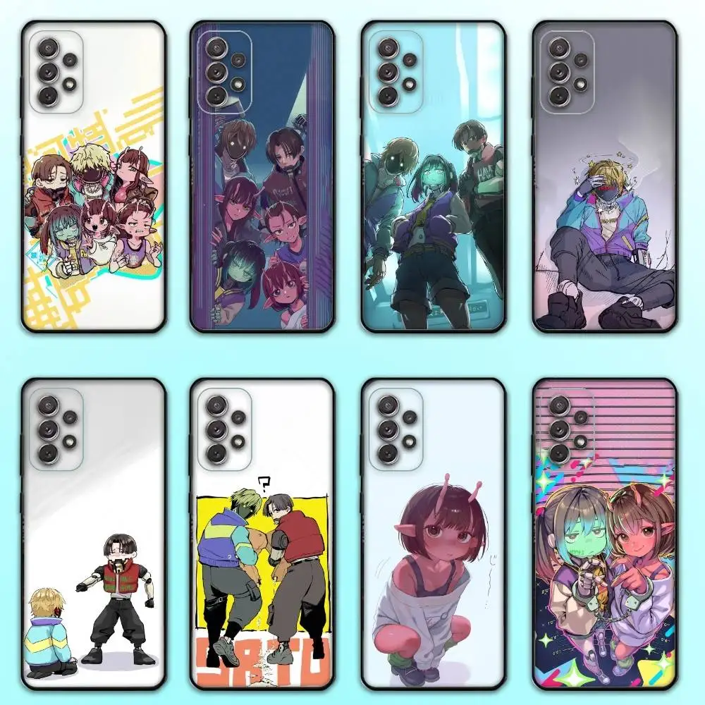 

M-MILKY S-SUBWAY Phone Case For Samsung S 25,24,23,22,30,21,10,9,Ultra,Plus,Lite,FE,4,5 G Soft Black Case