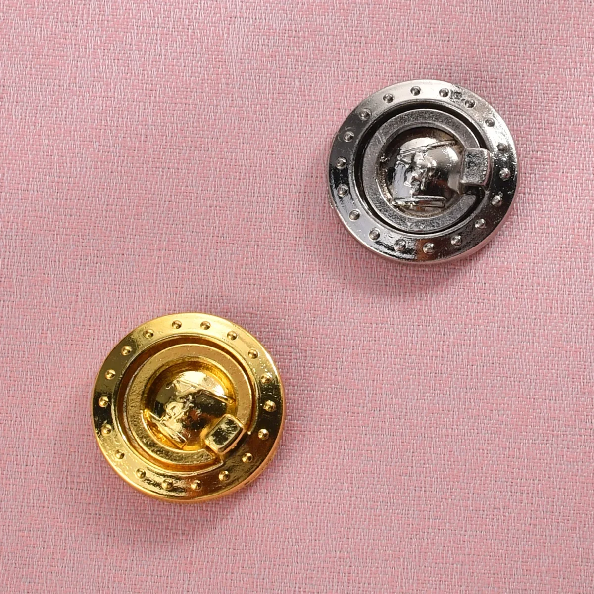 Hardware New Chinese Home Improvement Building Materials Round Handle Polished Gold Handle Single Hole Accessories