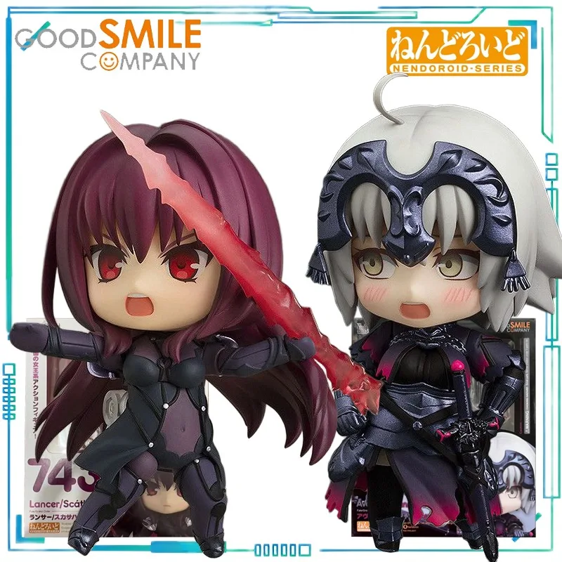 GOOD SMILE COMPANY Serie NENDOROID genuina Fate/Grand Order Lancer Skaha 743 y 766 Joan of Arc Alter modelo móvil coleccionar