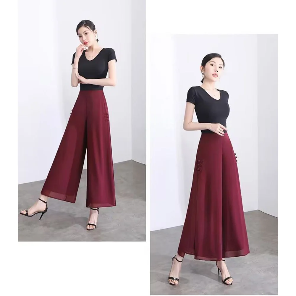 

Casual Outing White Summer Elastic Trousers Leisure Wear For Women Vacation Casual Wear For Daily Outfits Leisure Style Pants
