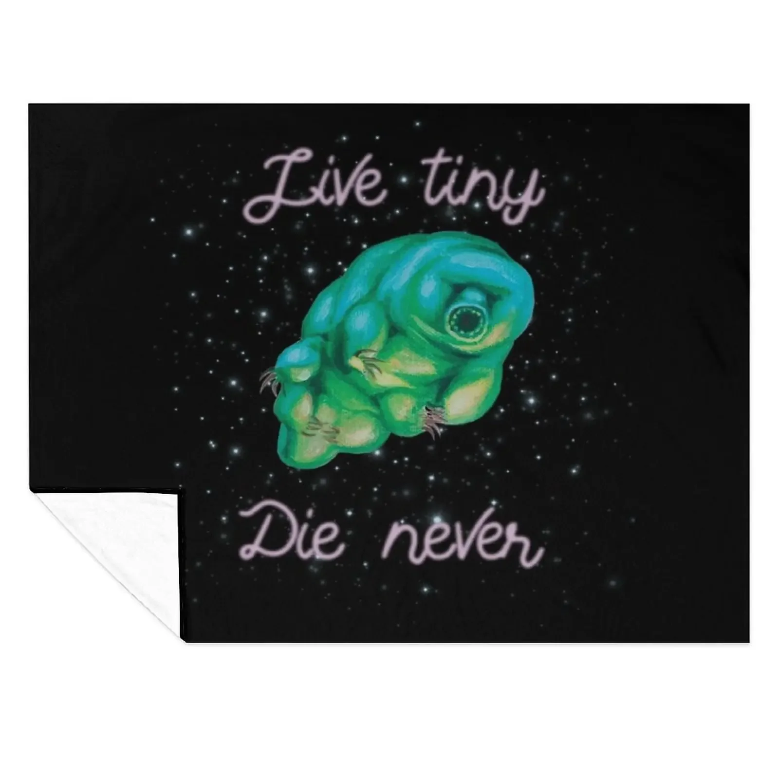 

Tough Tardigrade Throw Blanket Vintage Stuffeds Cute Thermal Blankets
