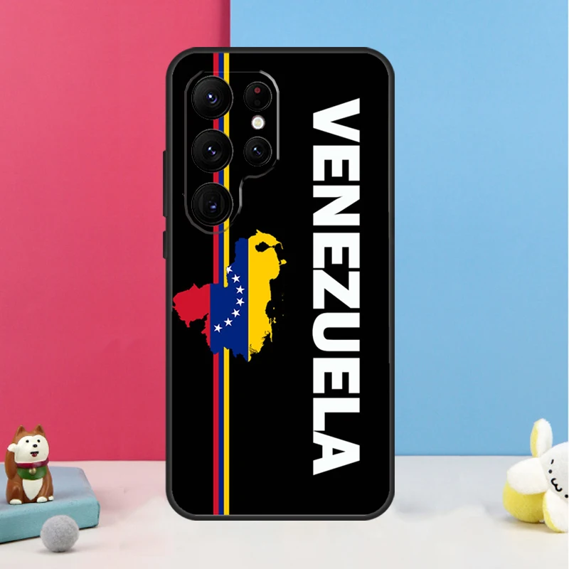 Etui z herbem wenezuela do Samsung Galaxy S22 S23 Ultra S9 S10 Plus Note 10 20 Ultra S20 S21 FE miękka okładka