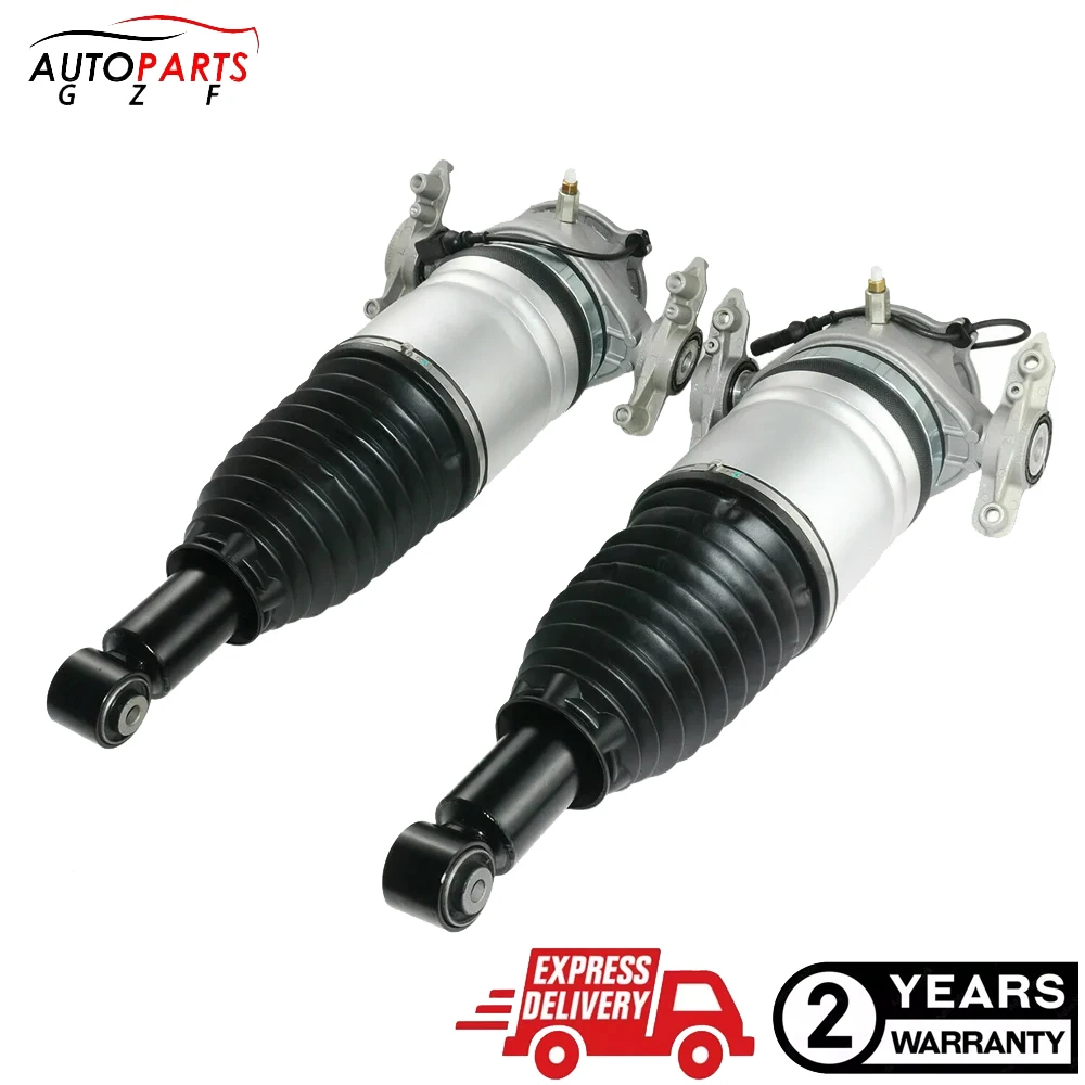 Pair Rear LH & RH Air Suspension Struts For Porsche Cayenne II 92A 958 4.8 Turbo