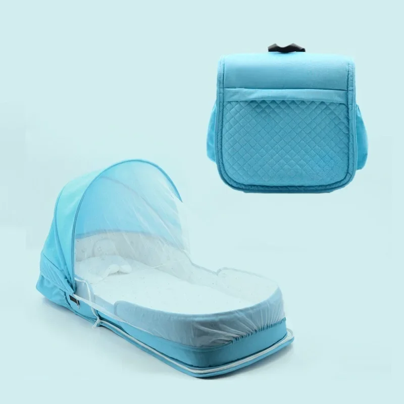 Culla neonato culla pieghevole portatile letto Mobile letto biomimetico borsa mamma zaino