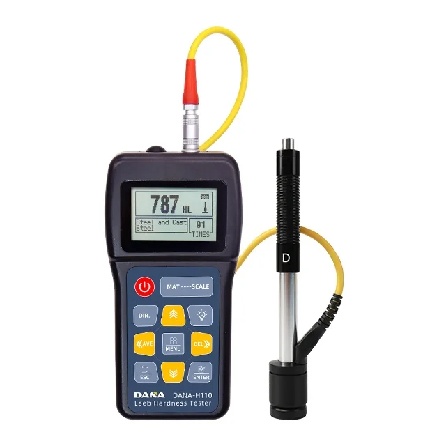 DANA H110 Factory In Stock Digital Portable Leeb hardness Tester For Metal industrial metal detectors factory whosale price