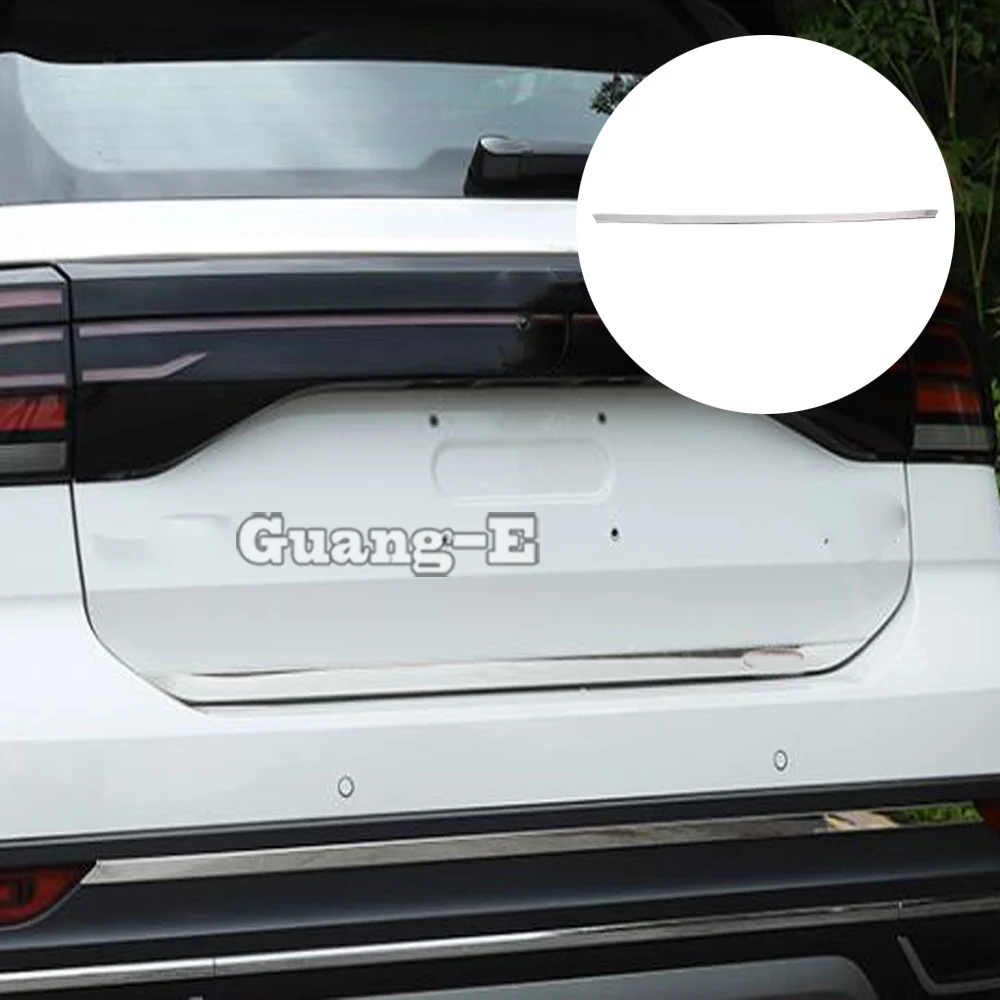 

Car Body Cover Protection Bumper Trim Rear Back Tail Bottom Pedal 1Pcs For Volkswagen VW T-cross Tcross 2019 2020 2021 2022 2023