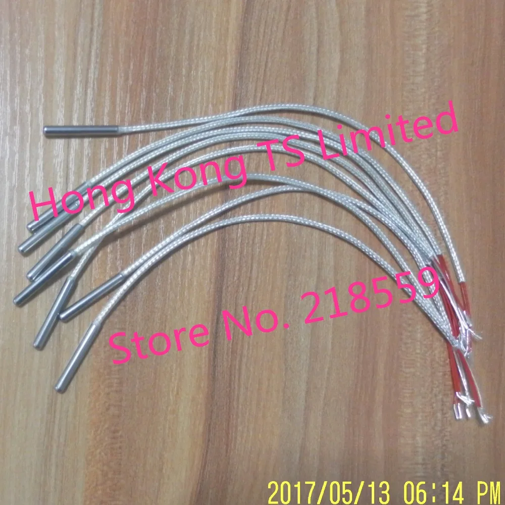 8pcs/lot 20cm PT100 temperature sensor Platinum RTD / waterproof formula galvanic probe PT1000