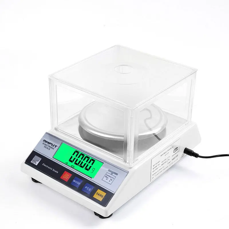 

0.01g Accurate Digital Electronic Scale Big Size Jewelry Gram Gold Gem Coin Lab Windshield Bench Weight Balance 600g-2kg