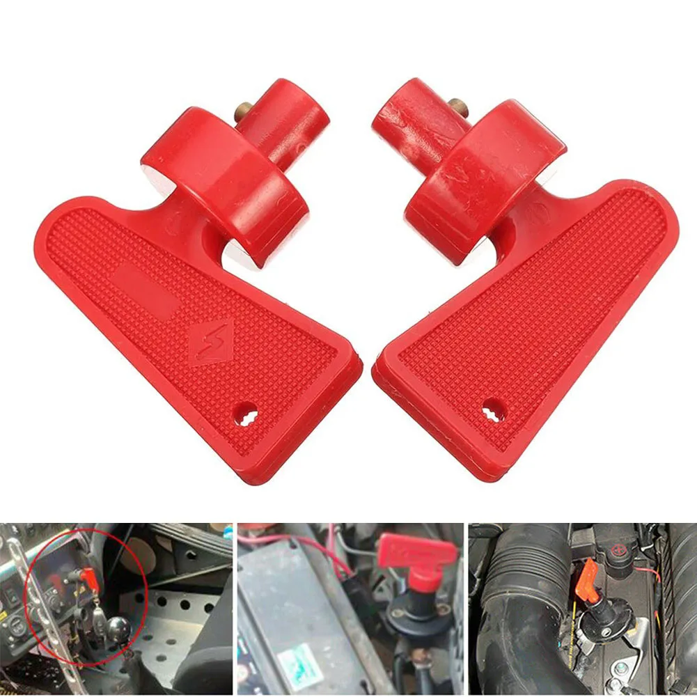 

2pcs Plastic Keys Spare Key For Battery Isolator Switch Power Kill Cut Off Switch Car Van Boats Switch Spare Keys