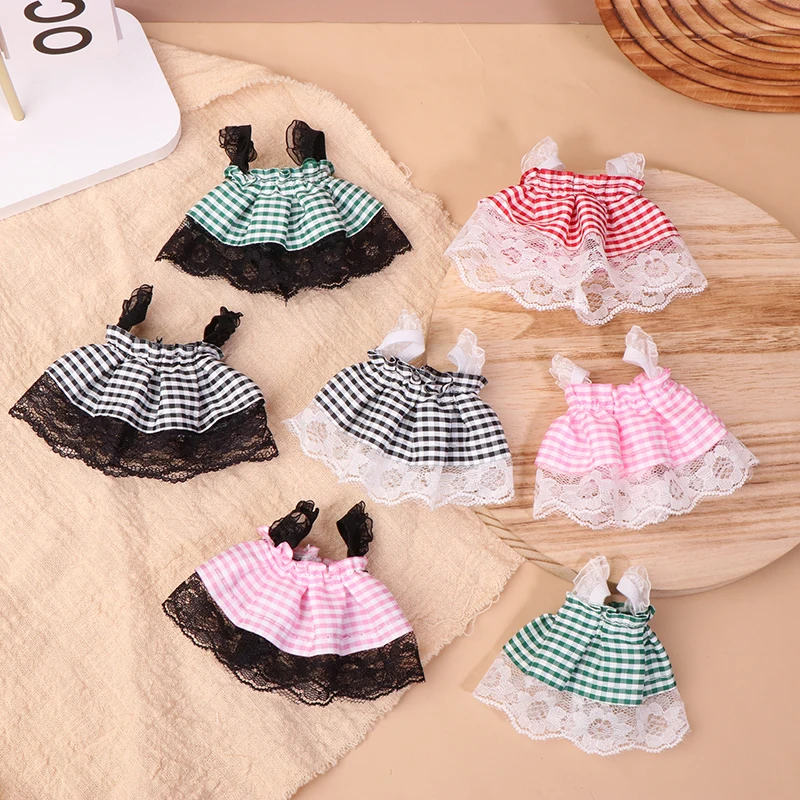 Doll Clothes Doll Dress Cotton Doll Lovely Princess Dress Plush Dolls Clothes Accessories Fashion Dresses Skirt Decoration