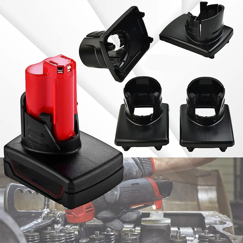 أجزاء علبة بطارية بلاستيكية ، غلاف بطارية ميلواوكي 12 فولت 48-11-غلاف بطارية ليثيوم أيون