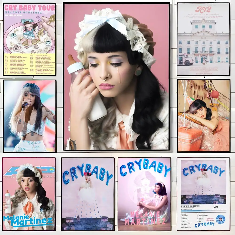 Singer M-Melanie Martinez Poster Wall Art Print Poster Decorative Mural Home Decor Gift Unframed