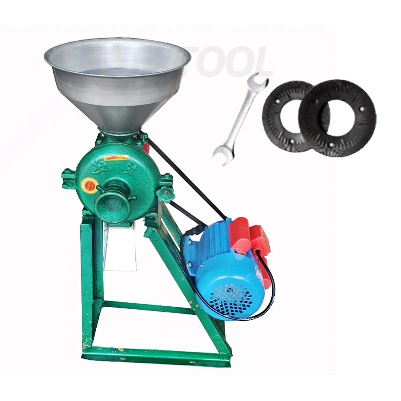 Pulverizer Cereal Grain Crushing and Refining Machine Flour Mill Medicine Commercial Corn Grinder Pellets Wheat Milling Machine