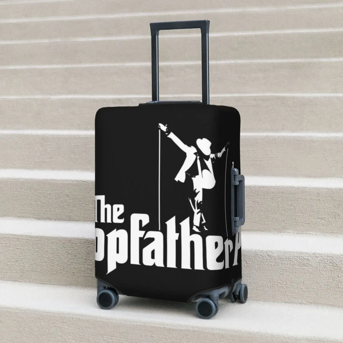 

Michael Jackson The Popfather Suitcase Cover billie jean Flight Travel Useful Luggage Supplies Protection