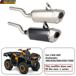 For Can-Am ATV Outlander 500 650 800R 850 1000 1000R Max 500 650 800R 850 1000 1000R 2012-2021 ATV Motorcycle Exhaust Link Pipe