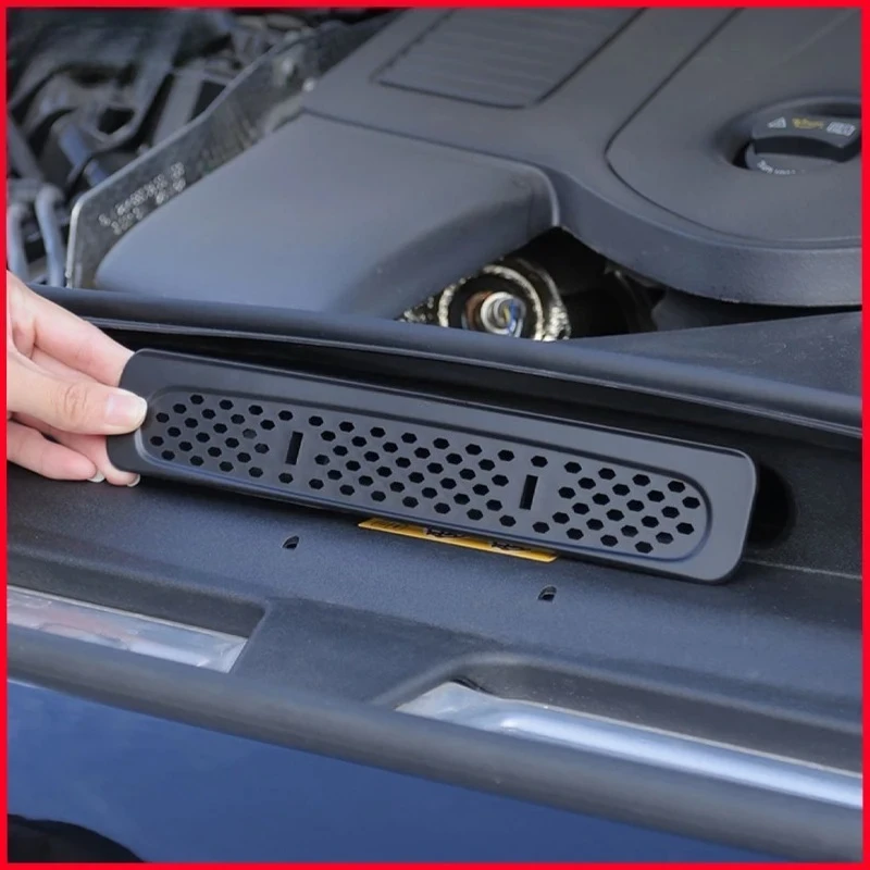 المحرك الغطاء الواقي كمية غطاء غبار العادم لمرسيدس بنز C E GLC الفئة W206 W214 X254 تعديل السيارات الملحقات