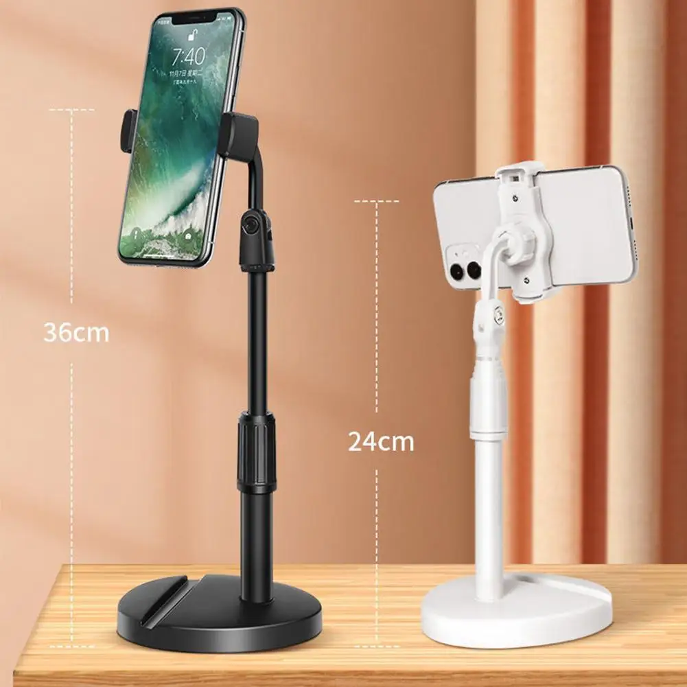 

360° Rotating Metal Desk Mobile Phone Holder For IPhone Smartphone Aluminum Alloy Phone Holder Tablet Portable Lazy Bracket