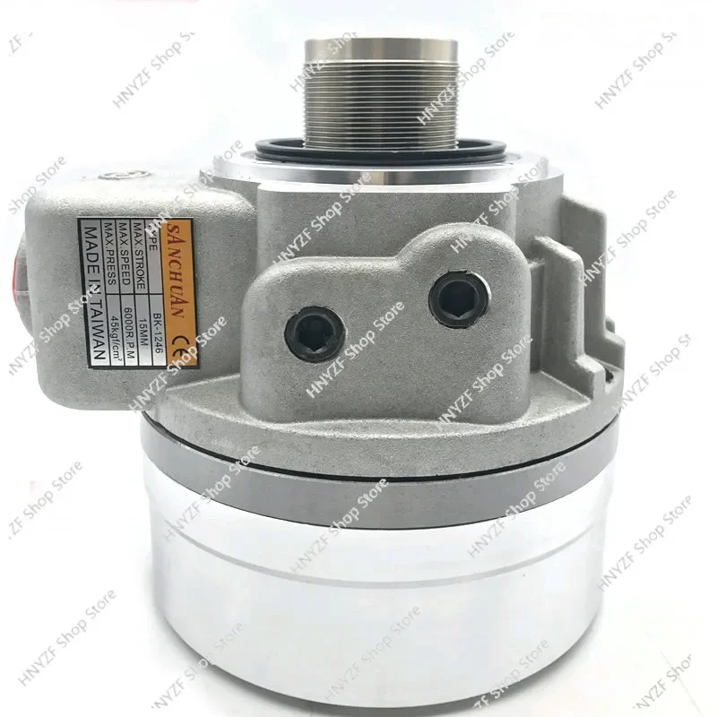 BK-1036 through hole 36MM thread M42*1.5, hollow hydraulic chuck rotary cylinder three-jaw chuck cylinder