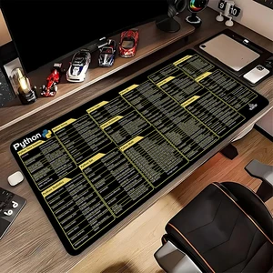 Pythonショートカットマウスパッド大きな拡張オフィスコンピューターデスクマットビッグキーボードマウスパッドステッチエッジ付きノンスリップベース80x30 10ベストセールスMousePad 80x30 -№4