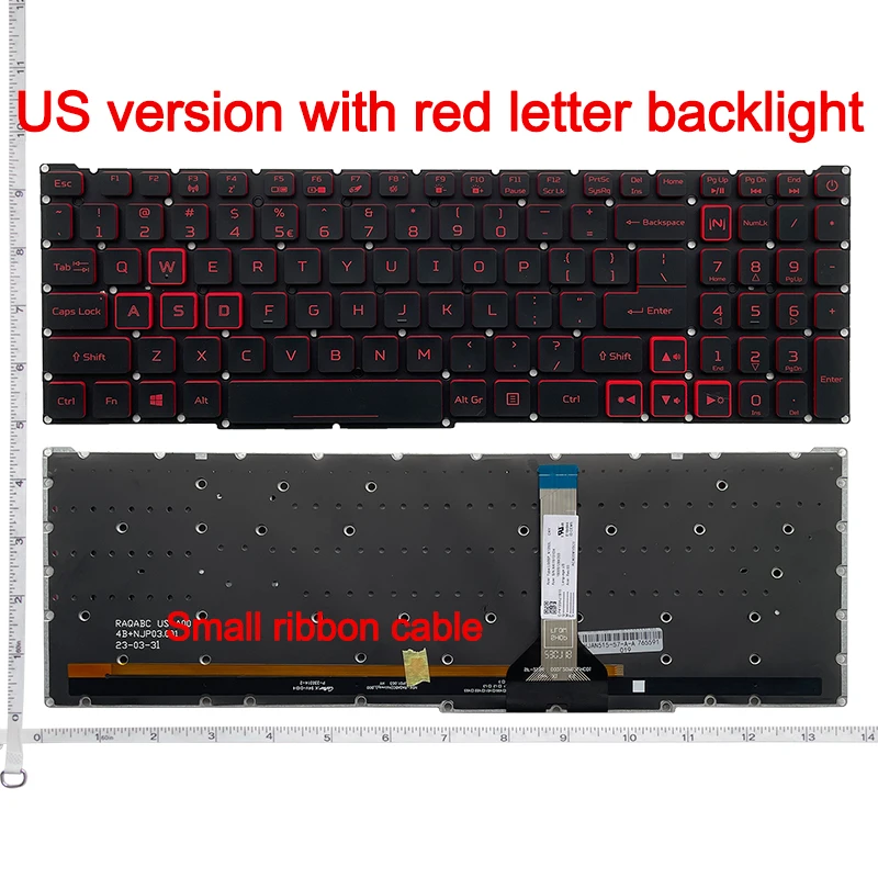 US NEW keyboard For ACER Nitro 5 N22C1 N20C1 N20C2 N20C3 AN515-46-R32U AN515-58-51R3 AN517-55 AN515-56 AN515-57 N22Q22 laptop