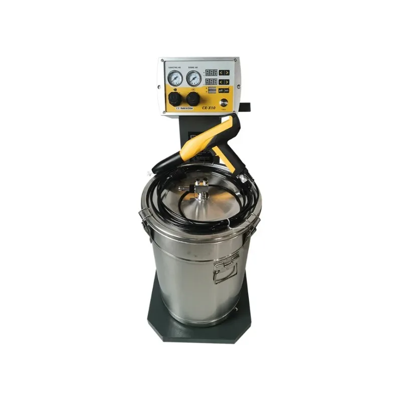 New Powder Coating Machinery Metal Brushed Stainless Steel Good Selling 100 240 Engine New Product Aluminum Provided 40