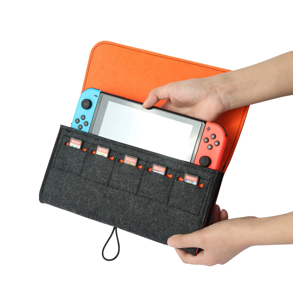 Сумка для хранения игровых карт, портативный дорожный защитный чехол для Nintendo Switch, OLED NS, защитный чехол для переноски