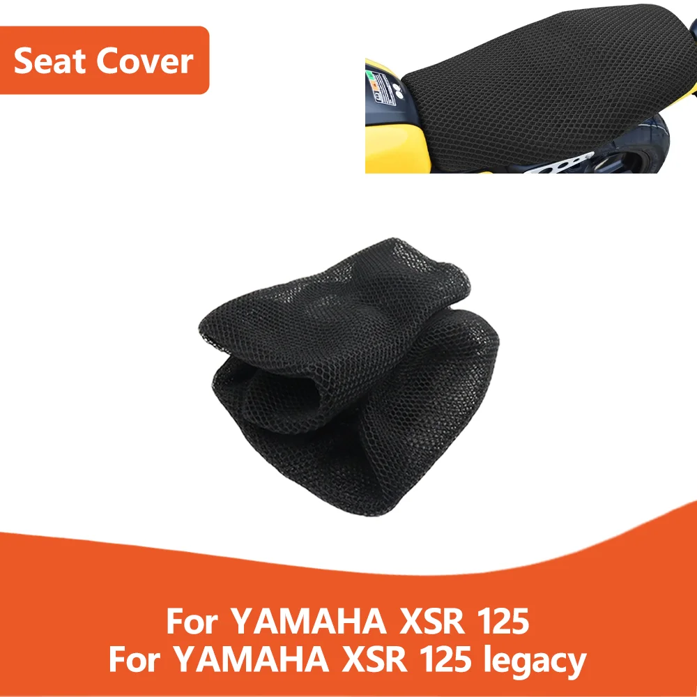 

For YAMAHA XSR 125 XSR125 legacy Motorcycle Accessories 3D Mesh Fabric Cushion Waterproof Protection Seat Cover