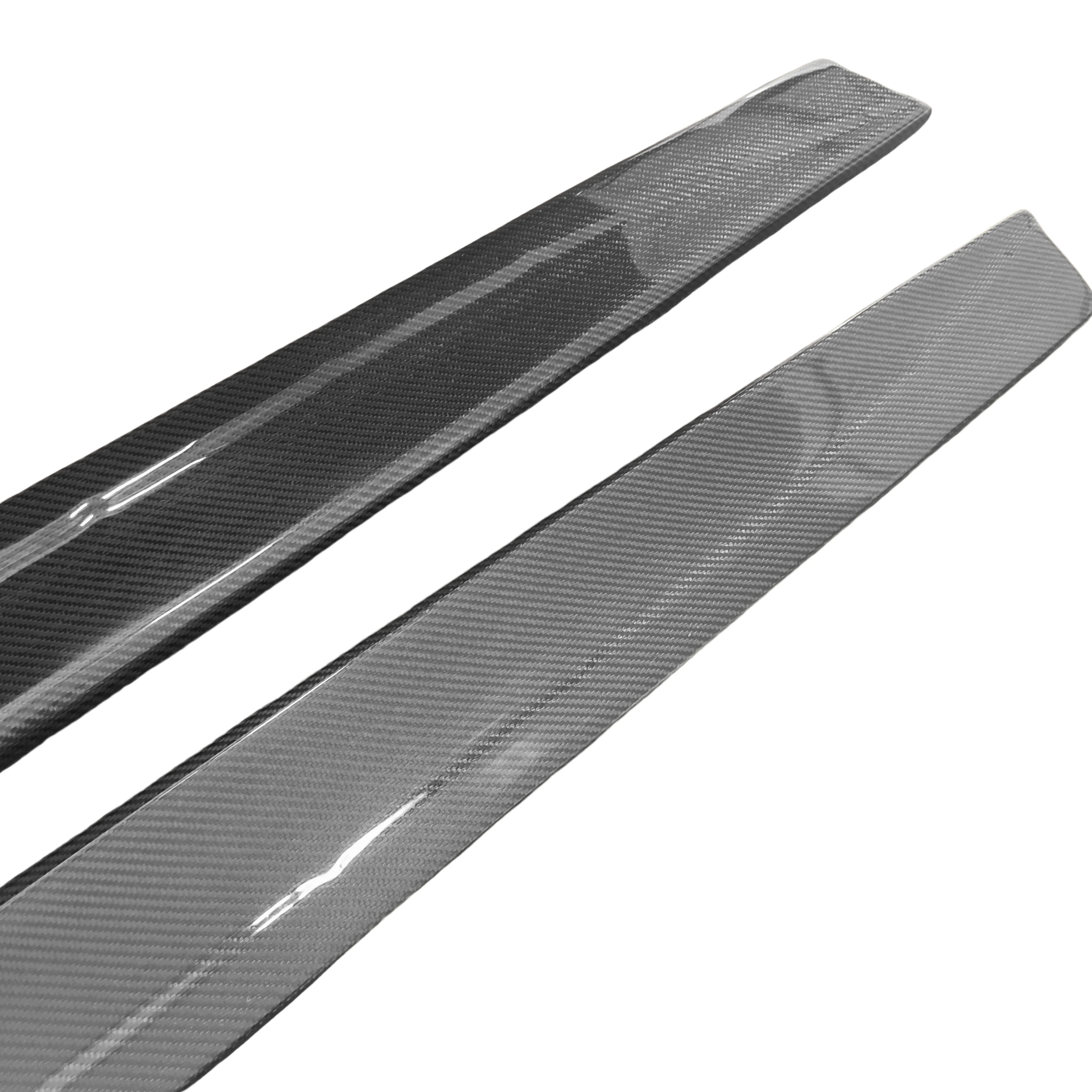 تنورة جانبية بنمط MP من ألياف الكربون لجزء السيارات من شفة المصد الجانبية F32 F33 F36