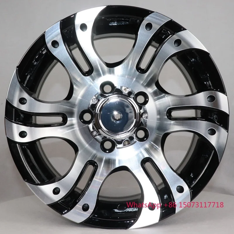 

R14 15 16 17 18 Concave Silver Wheels 4x1143 Car Rims 4X114.3 5X114.3-120 6X139.7Wheel Hub