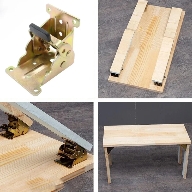 1PC 90 degree folding table hi - Used Furniture Hardware ulasan dan harga