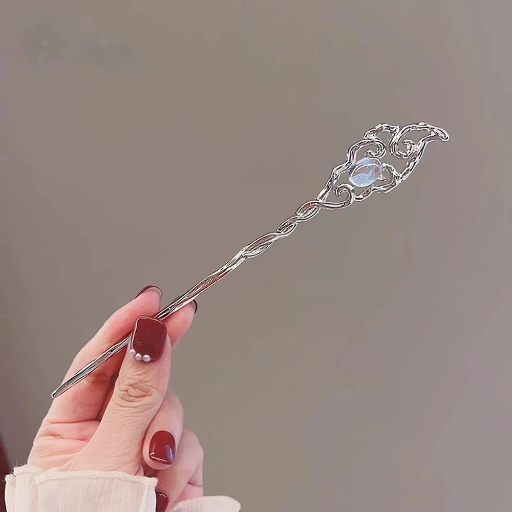 1/3pcs French Hair Pin  Women's Hair Accessories Sweet Stars Moon Gemstones Suitable For Daily Parties Fashionable Hair image 5