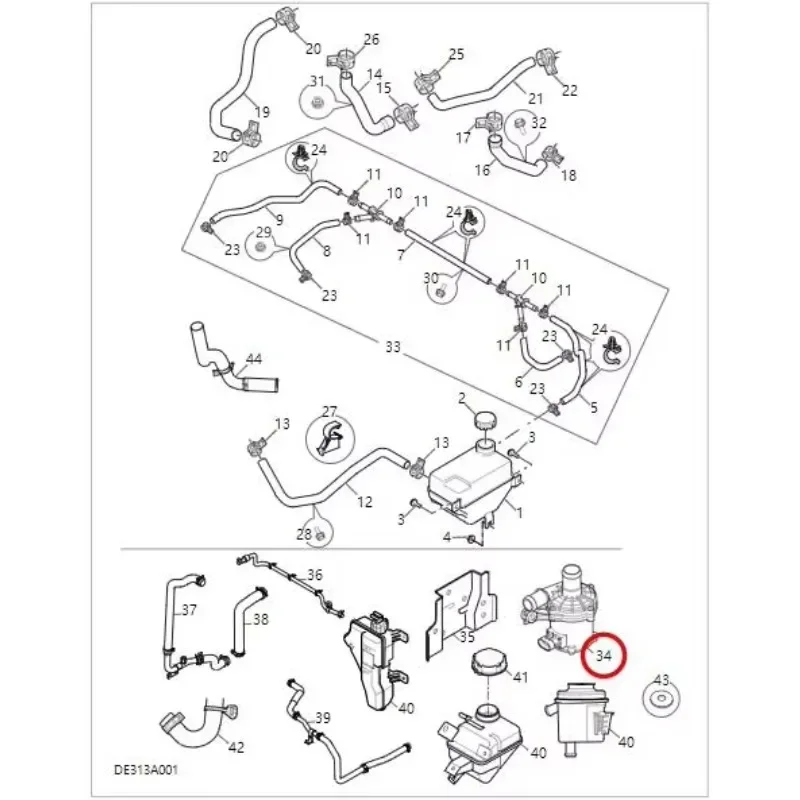 Original high quality car engine coolant Electric water pump For Maxus  G10 T60/T70 T90 G20 D90 OEM: C00100232