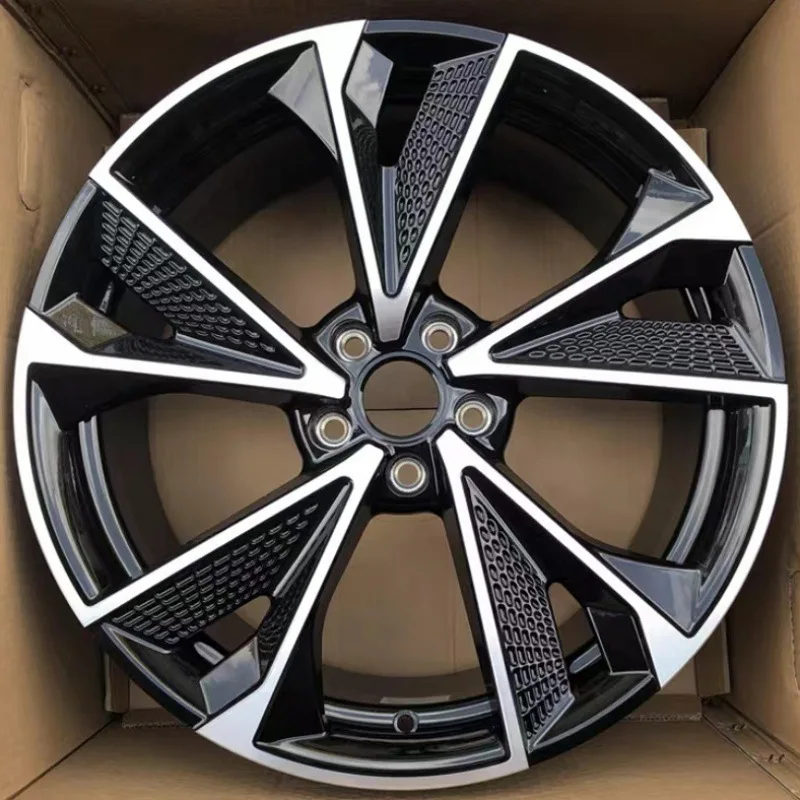 Llanta de rueda personalizada 4x4, 5 orificios, multirayos, venta al por mayor, llanta giratoria fundida, llantas de pasajero, ruedas de coche para 17 18 19 20 21 pulgadas