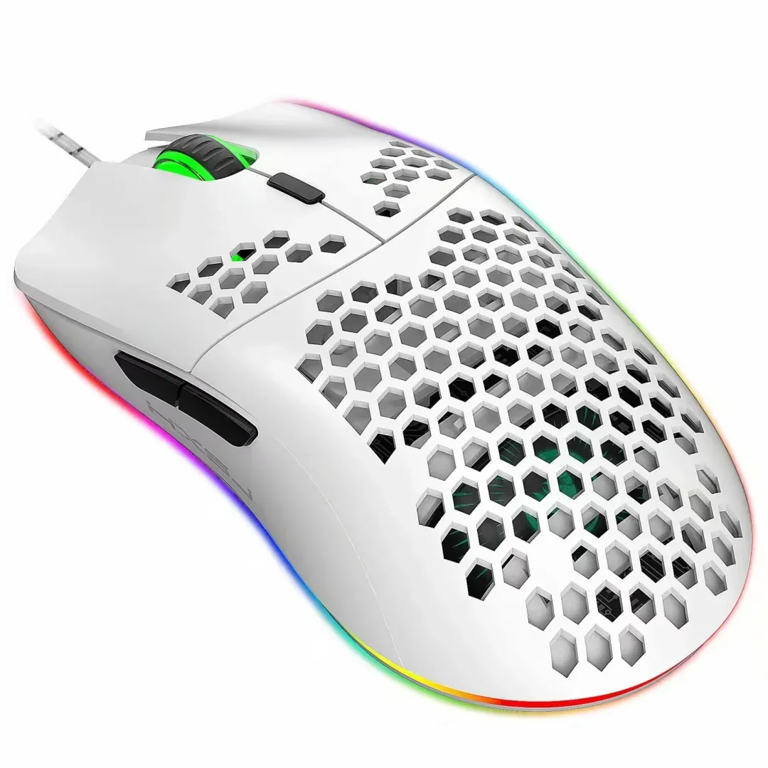 

Wired Gaming Mouse RGB Gaming Mouse with Six Adjustable DPI Ergonomic Design for Desktop Laptop PC Computer Office