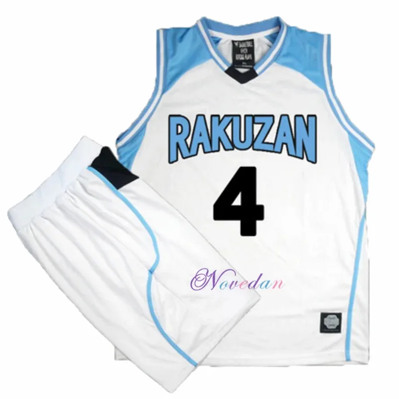 2025 yiyi3D Anime Kuroko no Basket Basuke Cosplay Rakuzan School Uniform Akashi Seijuro Basketball Jersey Sportswear T-shirt Cos