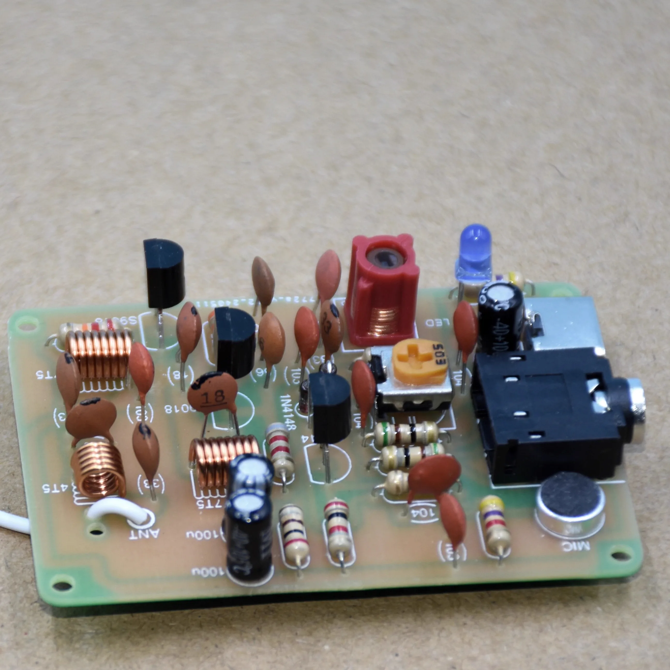 FM Radio/wireless Microphone Welding Kit/transmitter Module MP3 Repeater DIY Tuner Transmitter