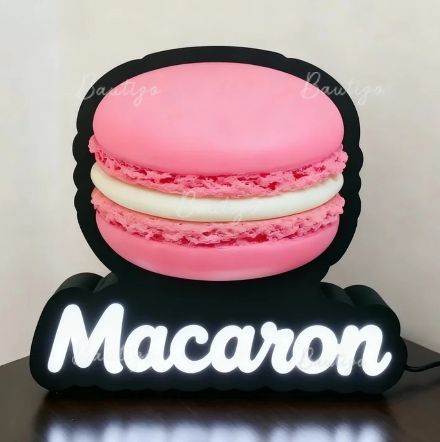 Custom 3D Printed Lightbox Lamp – Personalized Photo or Design Night Light Unique Gift Led Signage Business Acrylic Letters Sign