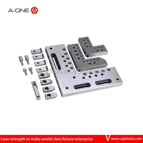 A-ONE Wire cutting clamp fixture square steel Combination square vise for WEDM machine 3A-210013