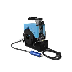 Compressore d'aria ad alta pressione, bombola subacquea, pompa Hpa, senza olio, separatore acqua e olio, 4500 psi, 30 MPa, 12 V CC, 220 V CA