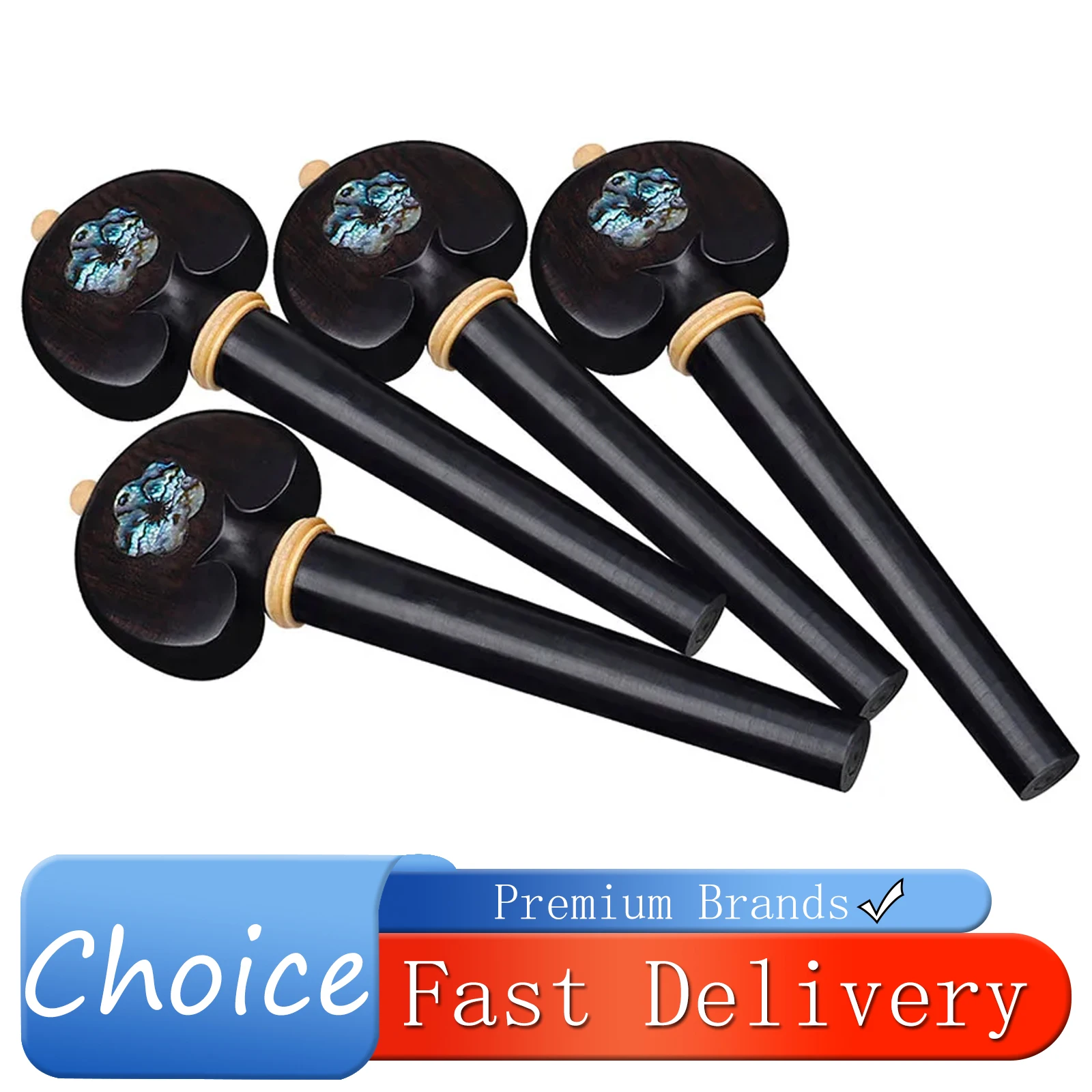 

IRIN Cello Trunnion Abalone Shell High-grade Hand-carved Cello Spindles High Quality Abalone Shell Decoration Cello Accessories