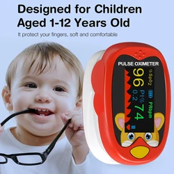 children kids Finger Pulse Oximeter for Pediatric/Child oximetro Pulsoximeter Medical Infant De Dedo SpO2 Saturation Meter