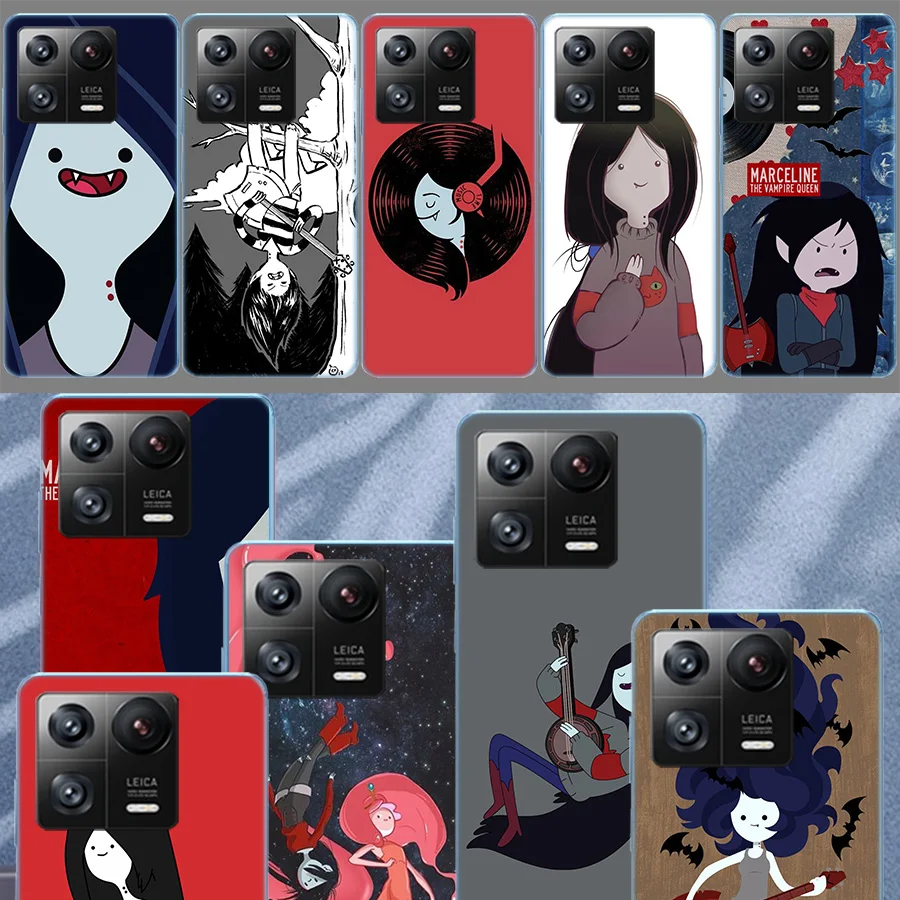 Adventure Time Marceline Soft Phone For Xiaomi X6 X5 X4 X3 GT F6 F5 F4 F3 F2 Pro M5 M5S M4 Mi Note 10 Lite F1 M3 M2 Cases Cover