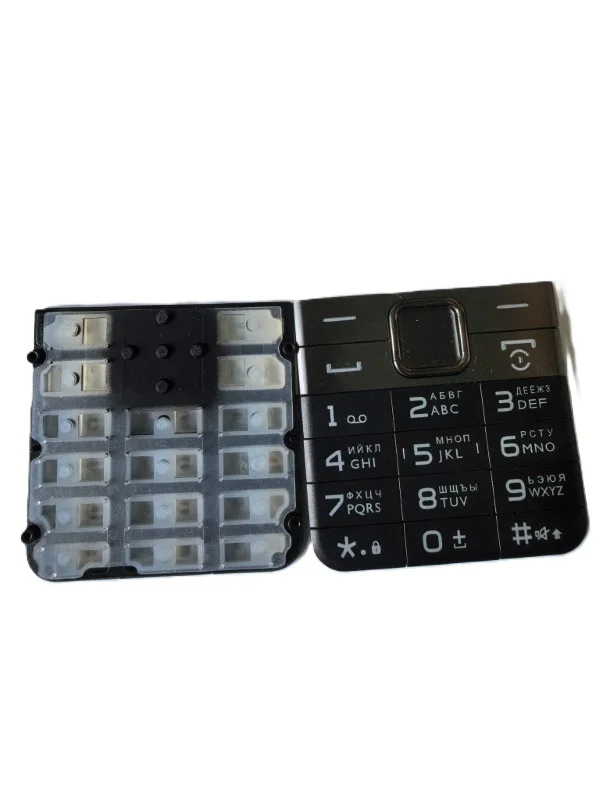 Original Ker Button for Xenium E590 Cellphone, CTE590 Mobile Phone,Russian Alphabet, Tracking Number