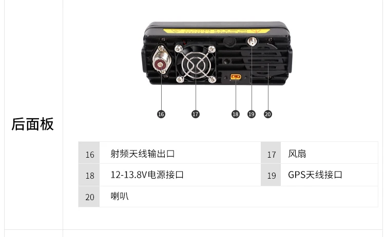 DM9100 APRS Radio mobile digitale per auto Walkie Talkie DMR Ricetrasmettitore radio mobile a lungo raggio Ham con alta qualità e prezzo basso