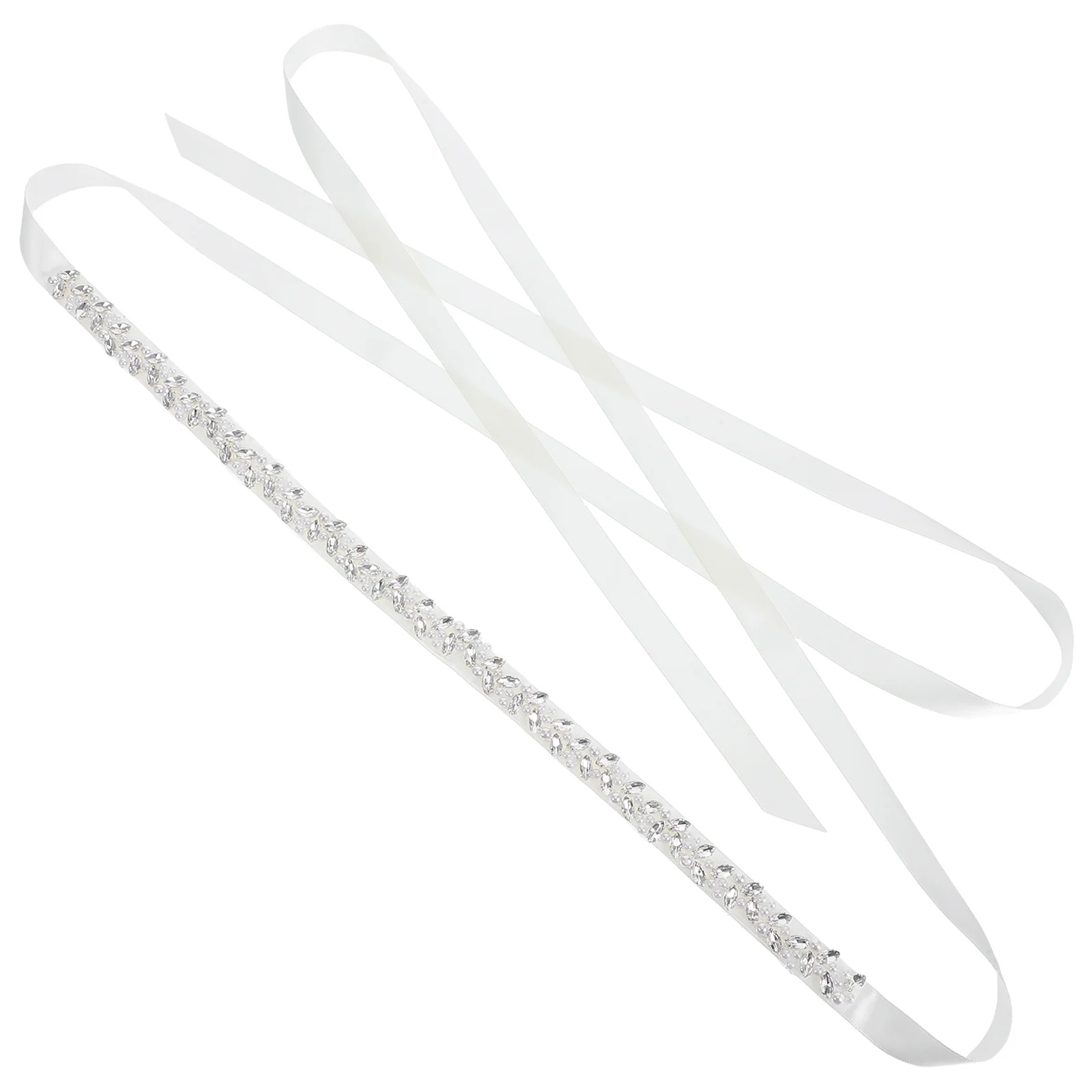 Wedding Rhinestone Pearl Belt Bridal Belt for Wedding Dress Elegant Gown Accessory Party Rhinestone Belts Bridal Shower Gift
