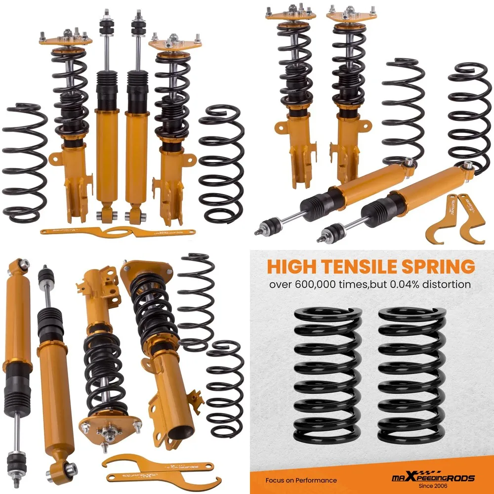 

MaXpeedingrods Coilover Suspension Kit for Toyota Corolla Scion IM 2016-2018, Adjustable Shocks & Springs