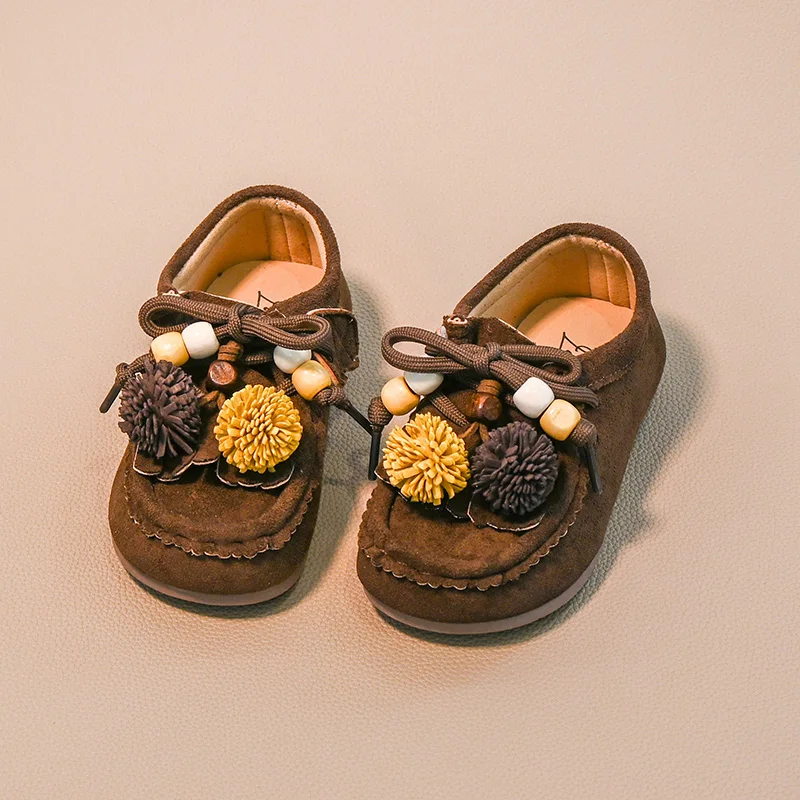 

Новинка 2024 года, детская кожаная обувь в стиле ретро, повседневная обувь для девочек, модная детская обувь принцессы на плоской подошве для свадебной вечеринки, туфли Мэри Джейн на плоской подошве, кофейные