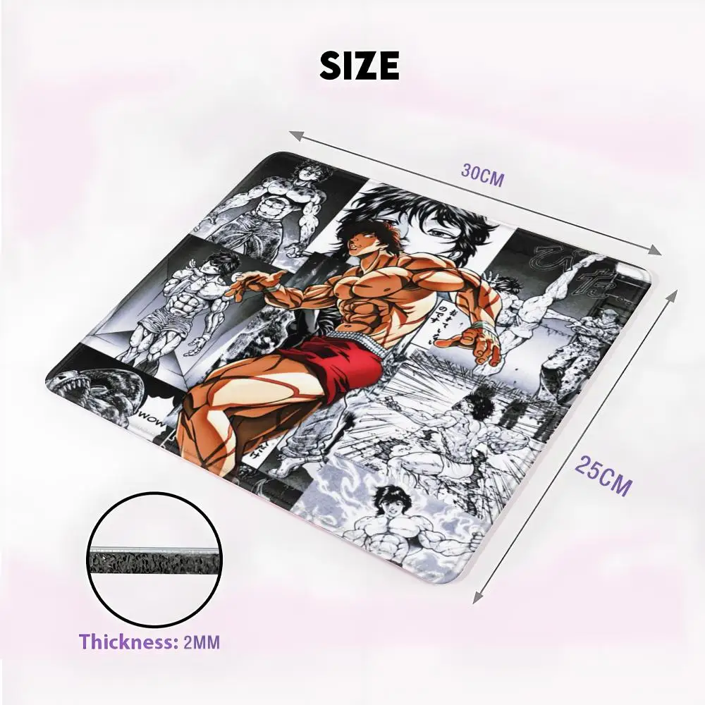 Mouse pad sky pequeno tapete de mesa mouse menino presente para jogar jogos teclado sem fio desktop computador coasters b-aki o g-grappler
